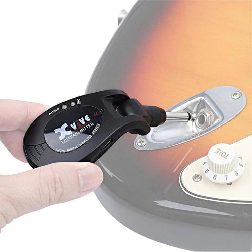 Xvive-Wireless Guitar System-XVIVE-U2T/BLACK