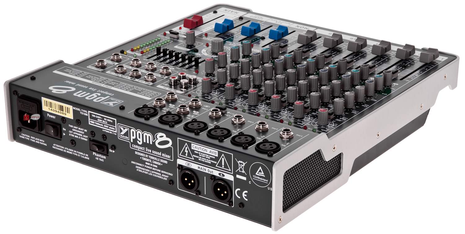 Yorkville-Channel Mixer-PGM8