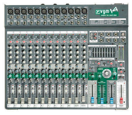 Yorkville-Channel Compact Desk Mixer-VGM14