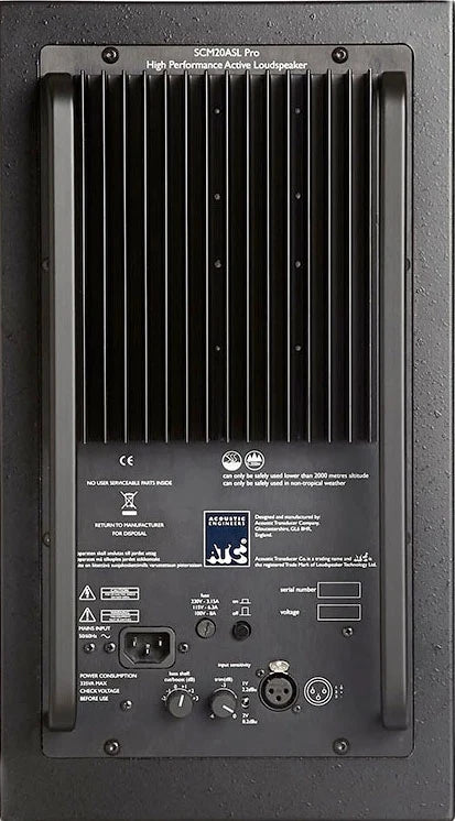 SCM20A SL Pro MK2 - 2 Way Active Studio Monitor (Single)