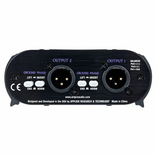ART DUALZDirect Professional Dual-Channel Passive Direct Box