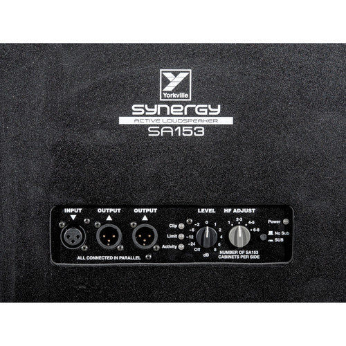 Yorkville-Synergy Array Series Powered Portable PA Speaker-SA153