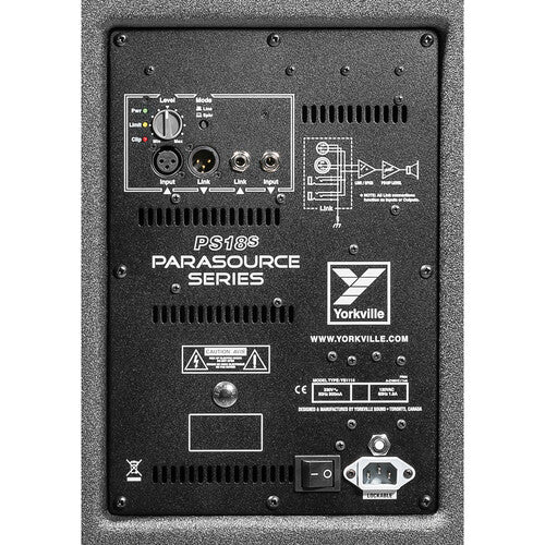 Yorkville-Powered Subwoofer-PS18SF
