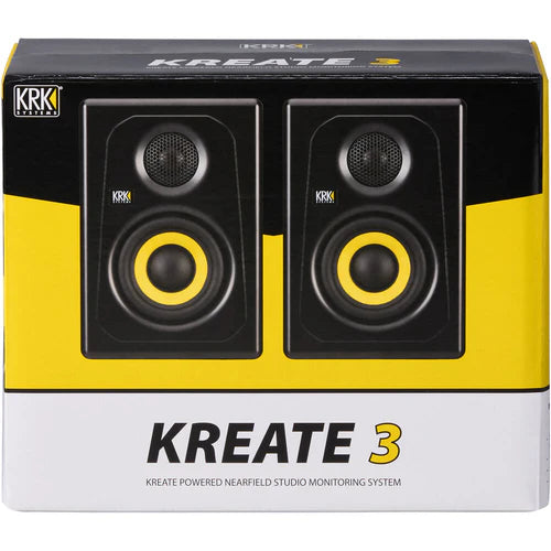KRK-Two-Way Studio Reference Monitor-K3-NA