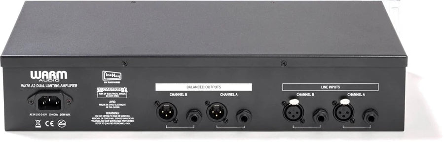 Warm Audio WA76-A2 - Dual-Channel Vintage Analog FET Compressor