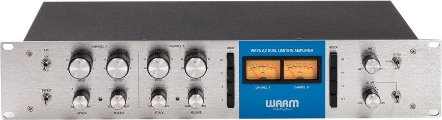 Warm Audio WA76-A2 - Dual-Channel Vintage Analog FET Compressor
