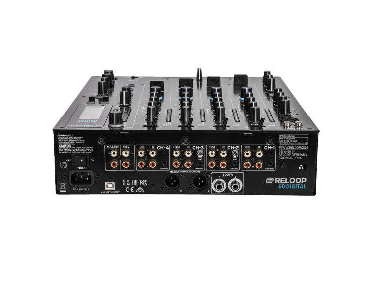 Reloop RMX-60-DIGITAL DJ Mixer