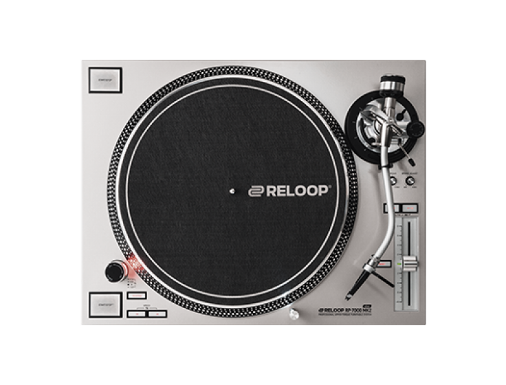 Reloop RP-7000-SILVER-MK2 Direct Drive Turntable