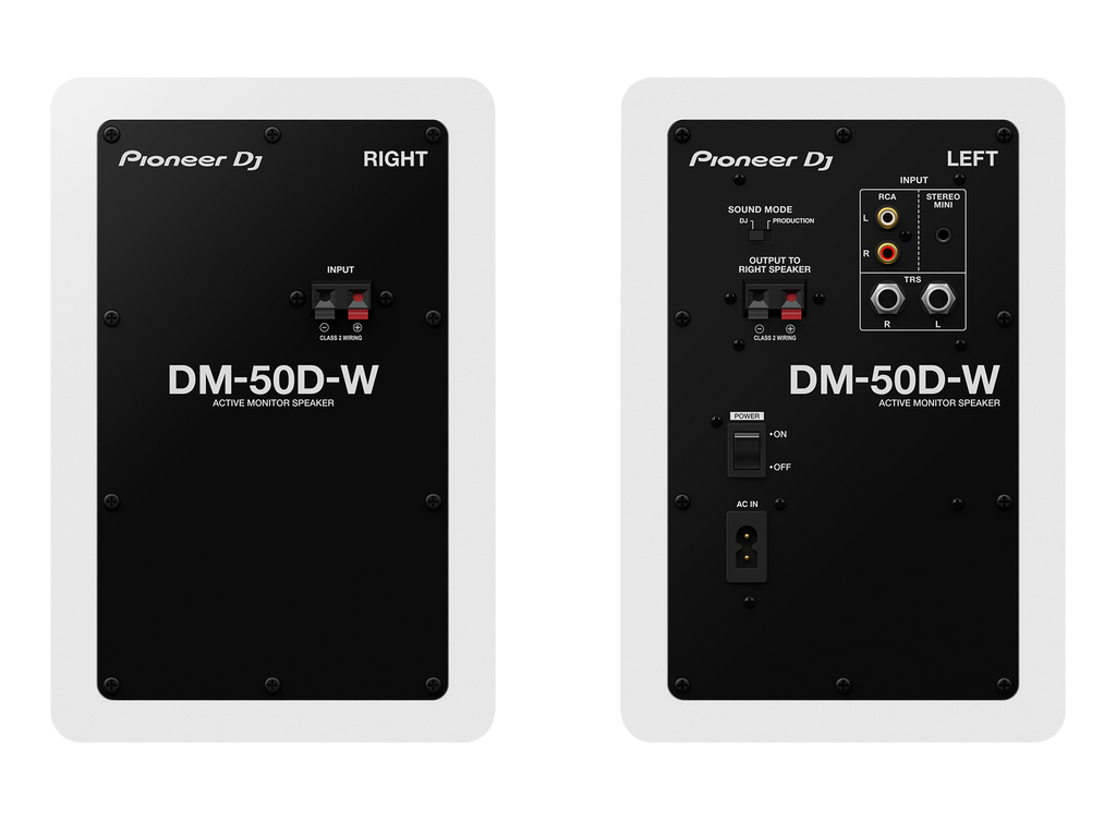 Pioneer DJ / Alpha Theta-DM-50D-W