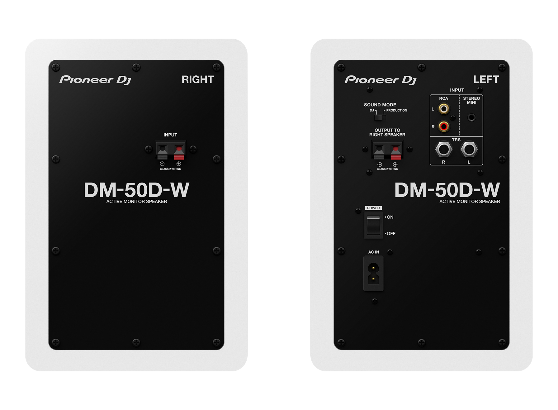 Pioneer DJ / Alpha Theta-DM-50D-W