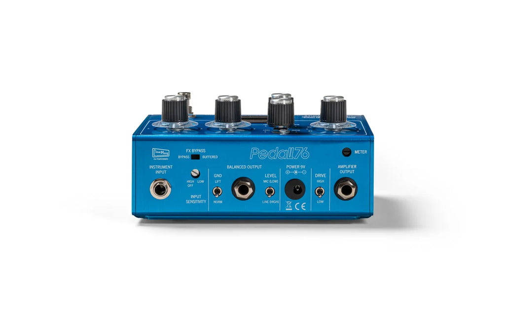 Warm Audio WA-76PB Analog Transformer-Balanced FET Compressor Pedal - Blue