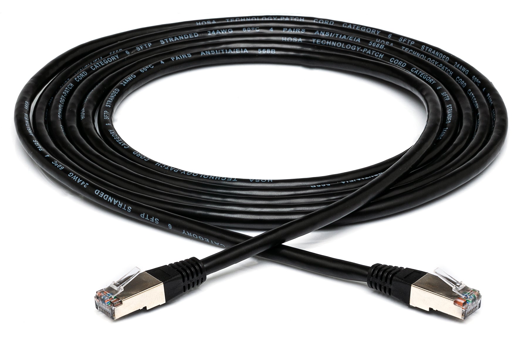Hosa-Cat 6 Cable-CAT-605BK