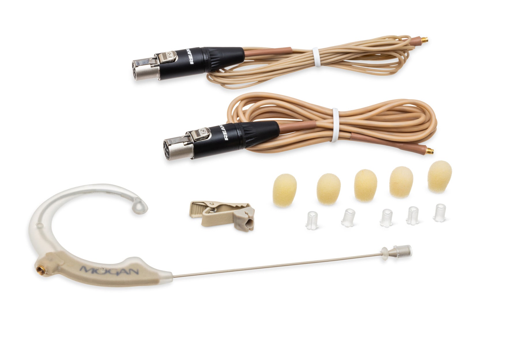 Hosa-Mogan Elite Omni Earset, Beige, Shure-EXO-BG-SH