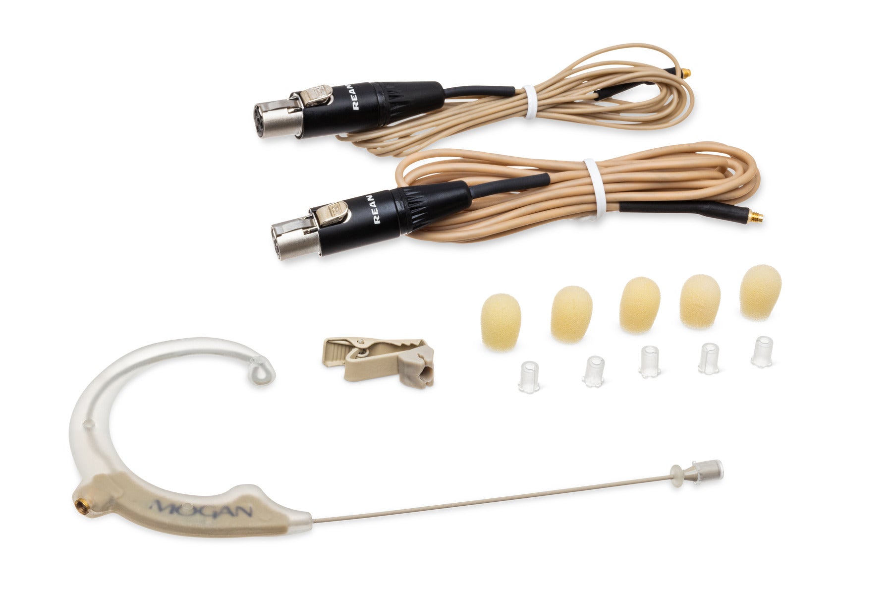 Hosa-Mogan Elite Omni Earset, Beige, Shure-EXO-BG-SH