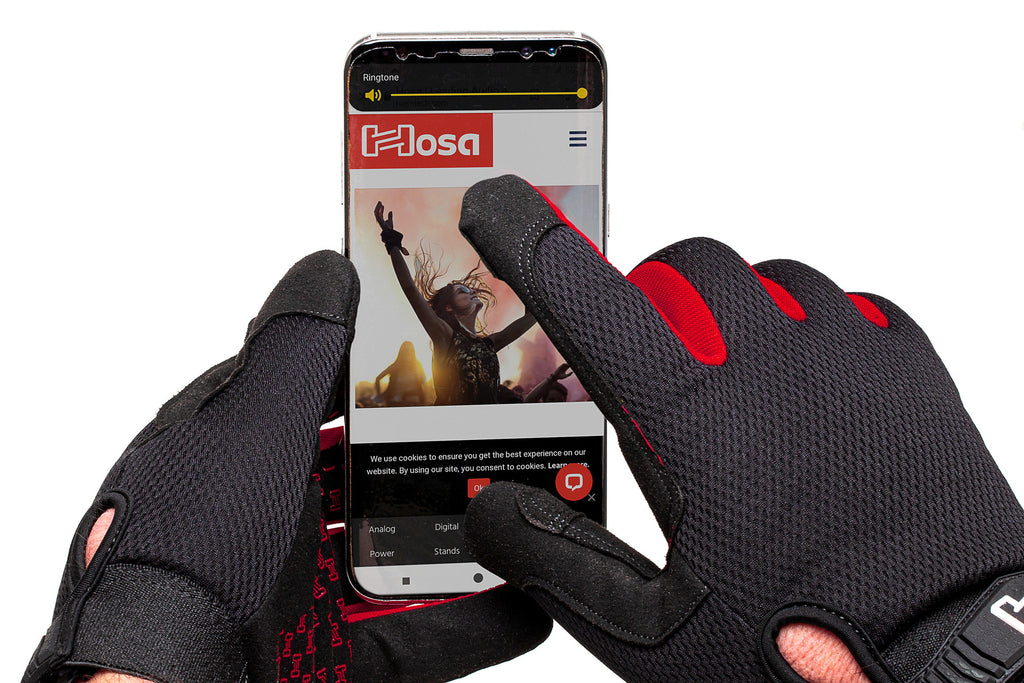 Hosa- A/V Work Gloves-HGG-100-L