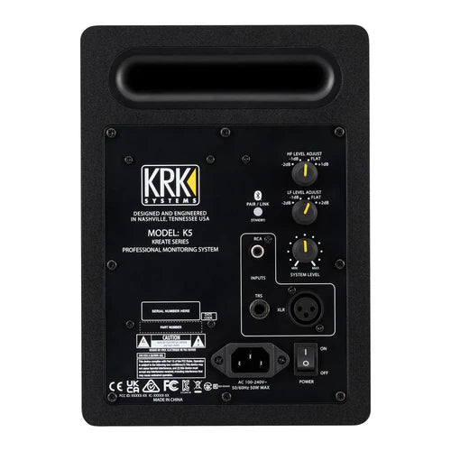 KRK-Two-Way Studio Reference Monitor-K5-NA