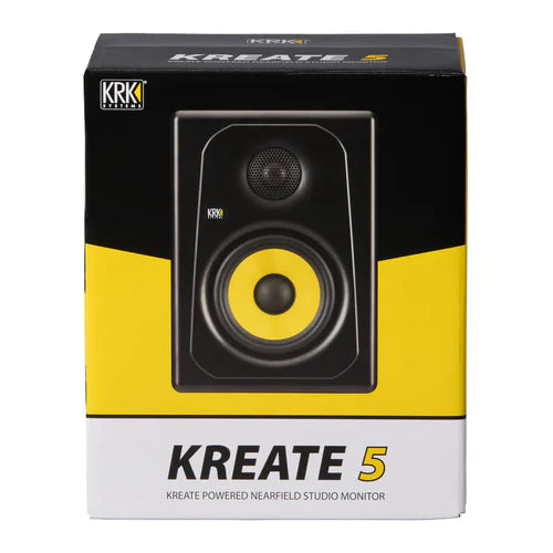 KRK-Two-Way Studio Reference Monitor-K5-NA