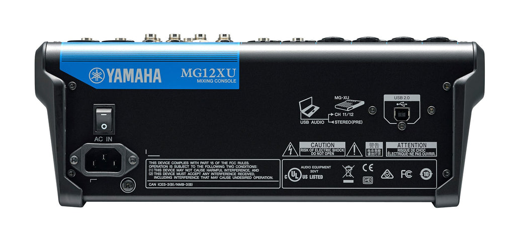 Yamaha MG12XU 12 Channel Mixing Console