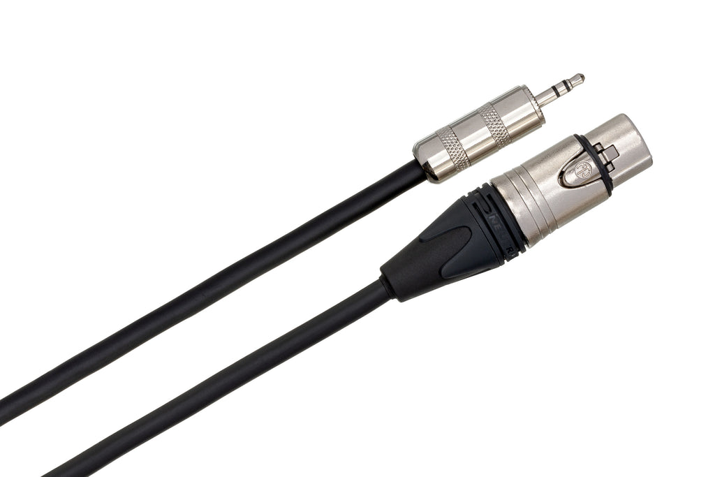 Hosa-Camcorder Microphone Cable-MXM-025RS