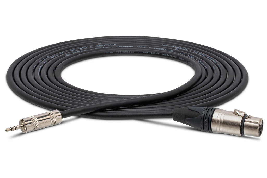 Hosa-Camcorder Microphone Cable-MXM-025RS