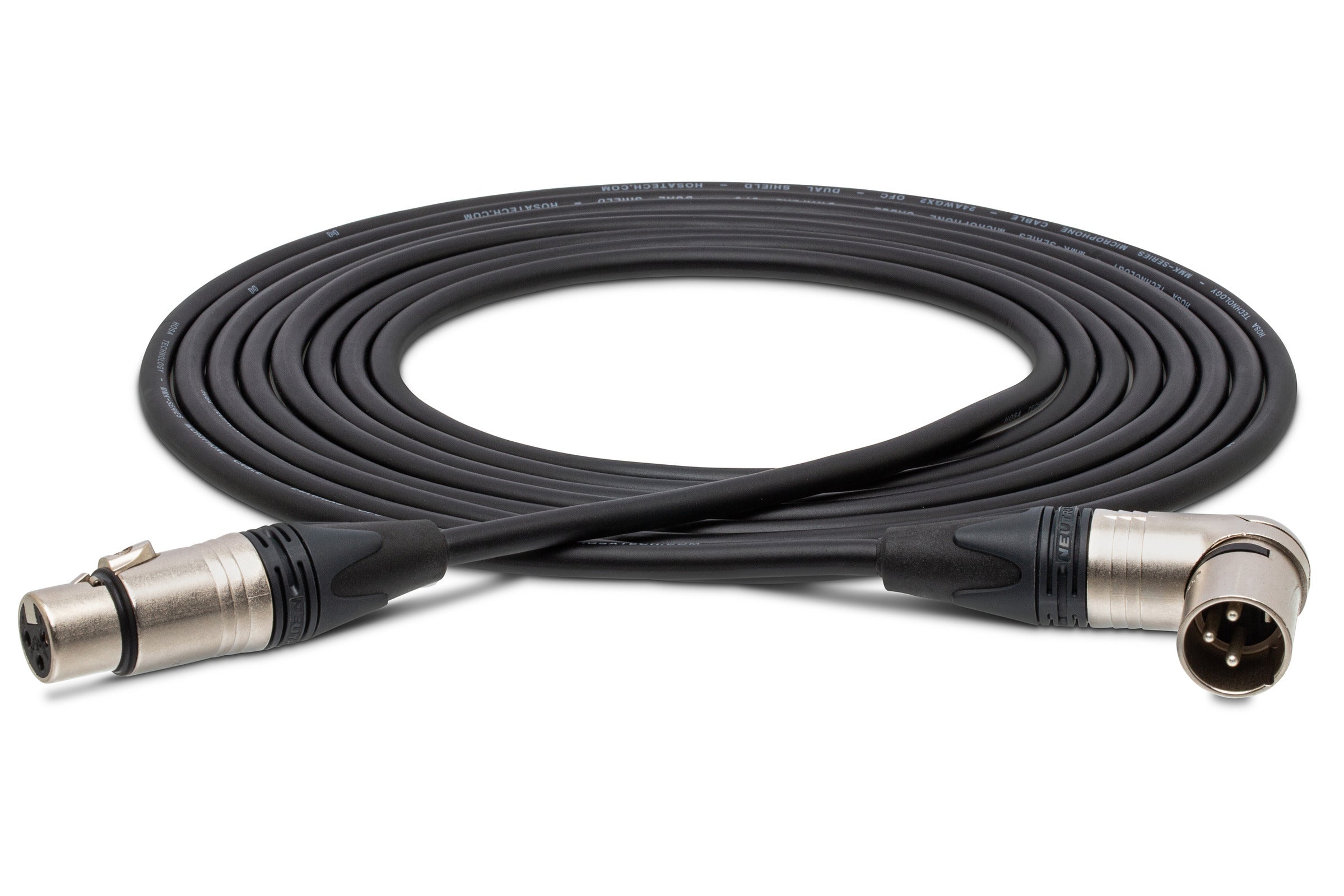 Hosa-Camcorder Microphone Cable-Neutrik XLR3F to XLR3M