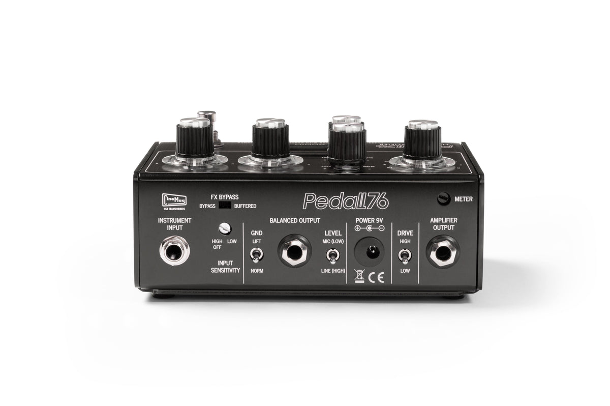 Warm Audio Pedal76 FET Compressor Pedal - Black