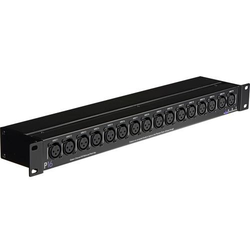 ART-Rackmount Balanced XLR Patch Bay-P16