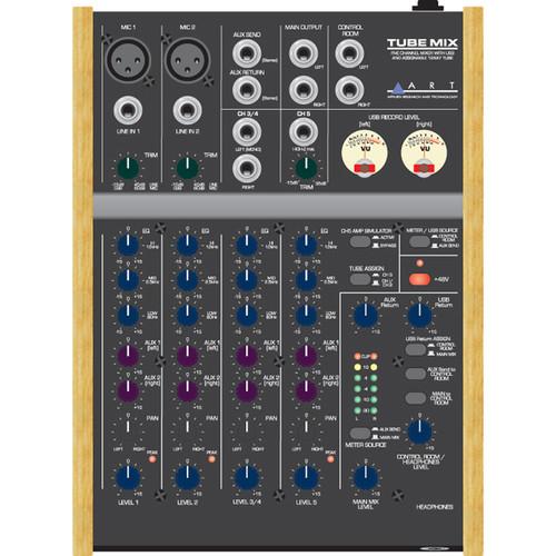 ART-Channel Mixer With USB Interface-TUBEMIX