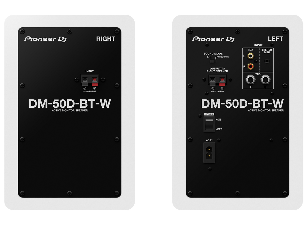 Pioneer DJ / Alpha Theta-DM-50D-BT-W