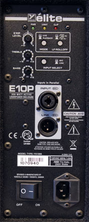 Yorkville-powered Loudspeakers-E10P