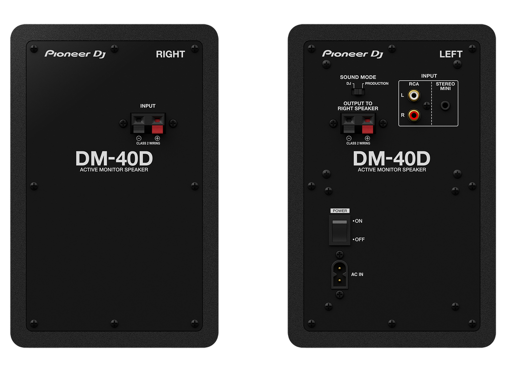 Pioneer DJ / Alpha Theta-DM-40D