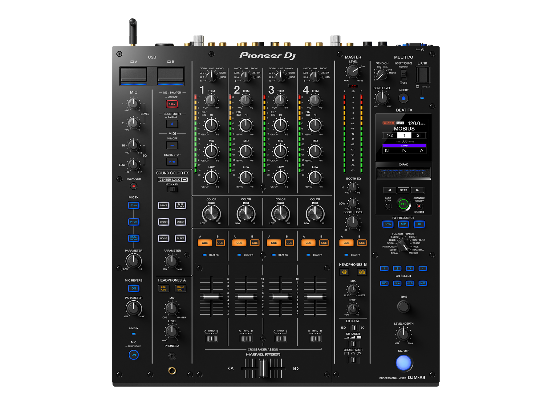 Pioneer DJ / Alpha Theta-DJM-A9