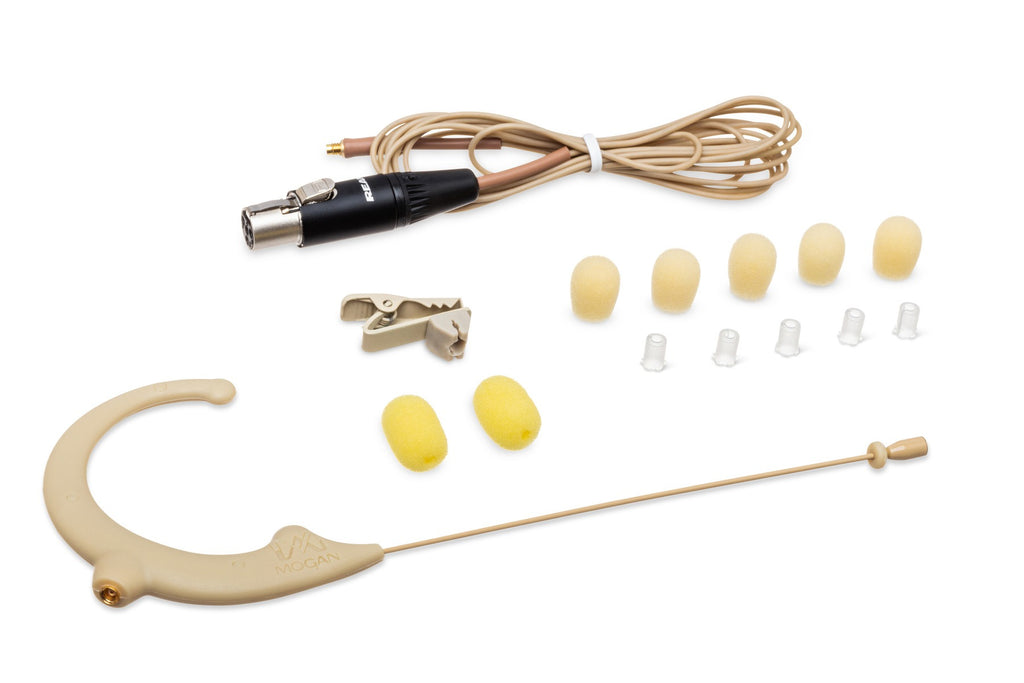 Hosa-Mogan Standard Omni Earset, Beige-EAO-BG-AT