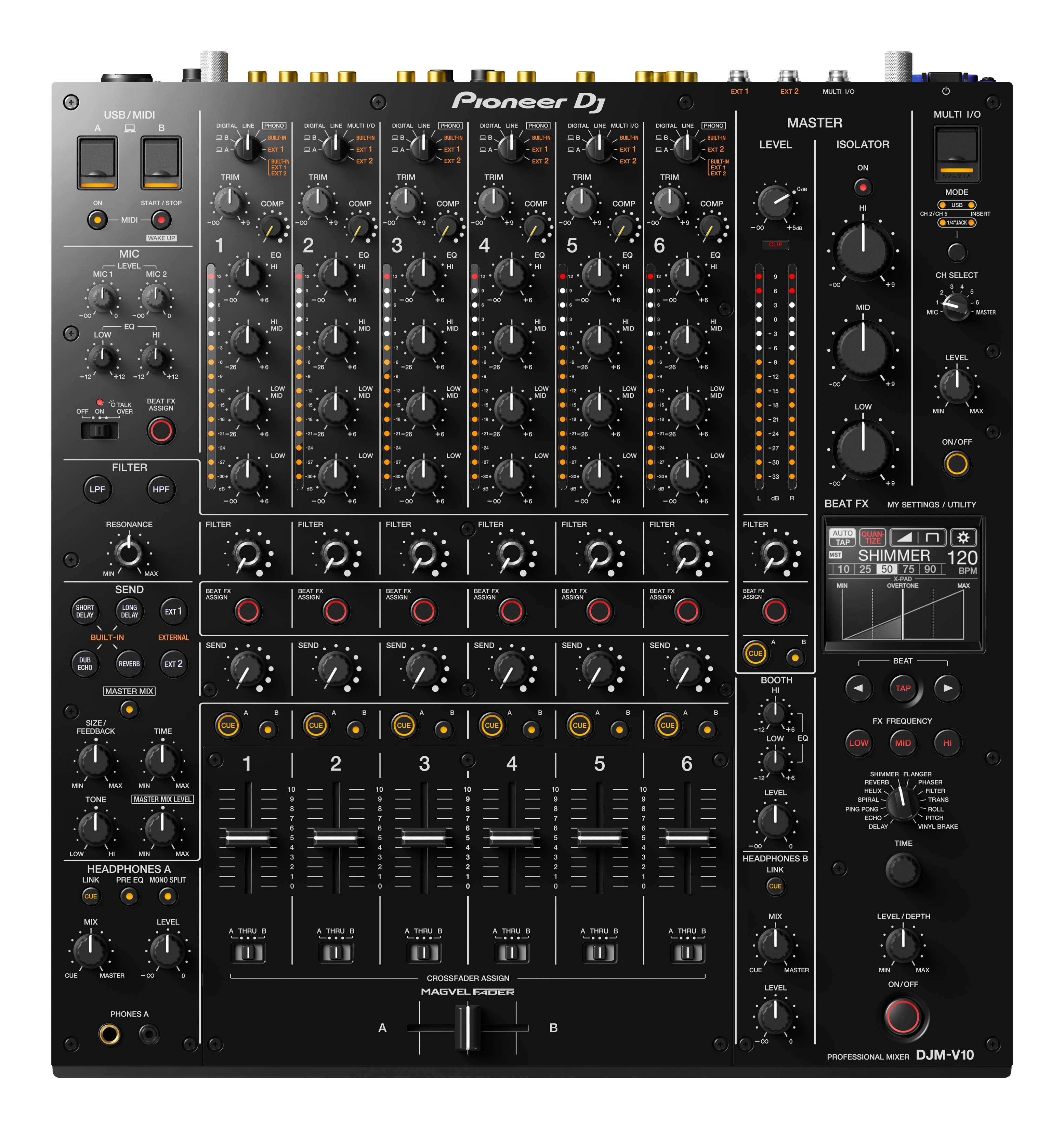 Pioneer DJ / Alpha Theta-DJM-V10