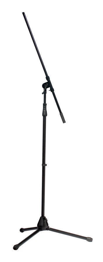 Yorkville-Stand Deluxe Tripod Mic Stand with Boom - Black-MS-657B