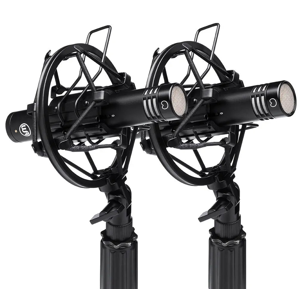Warm Audio WA84 Condenser FET microphones - Black - Stereo Pair