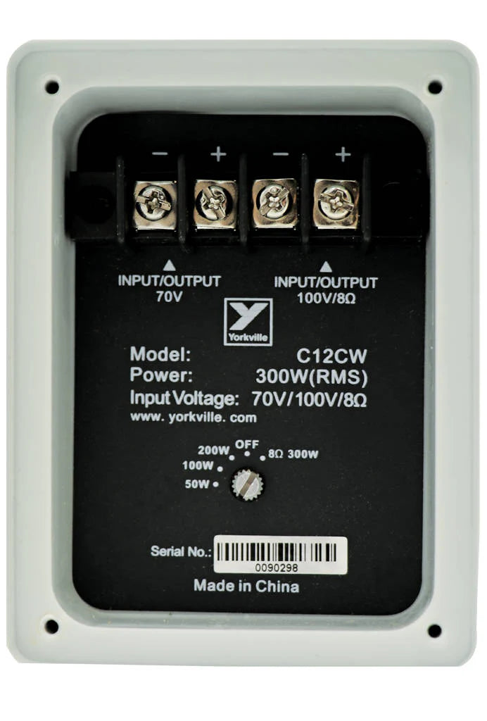 Yorkville-Coliseum Coaxial Speaker-C12CW