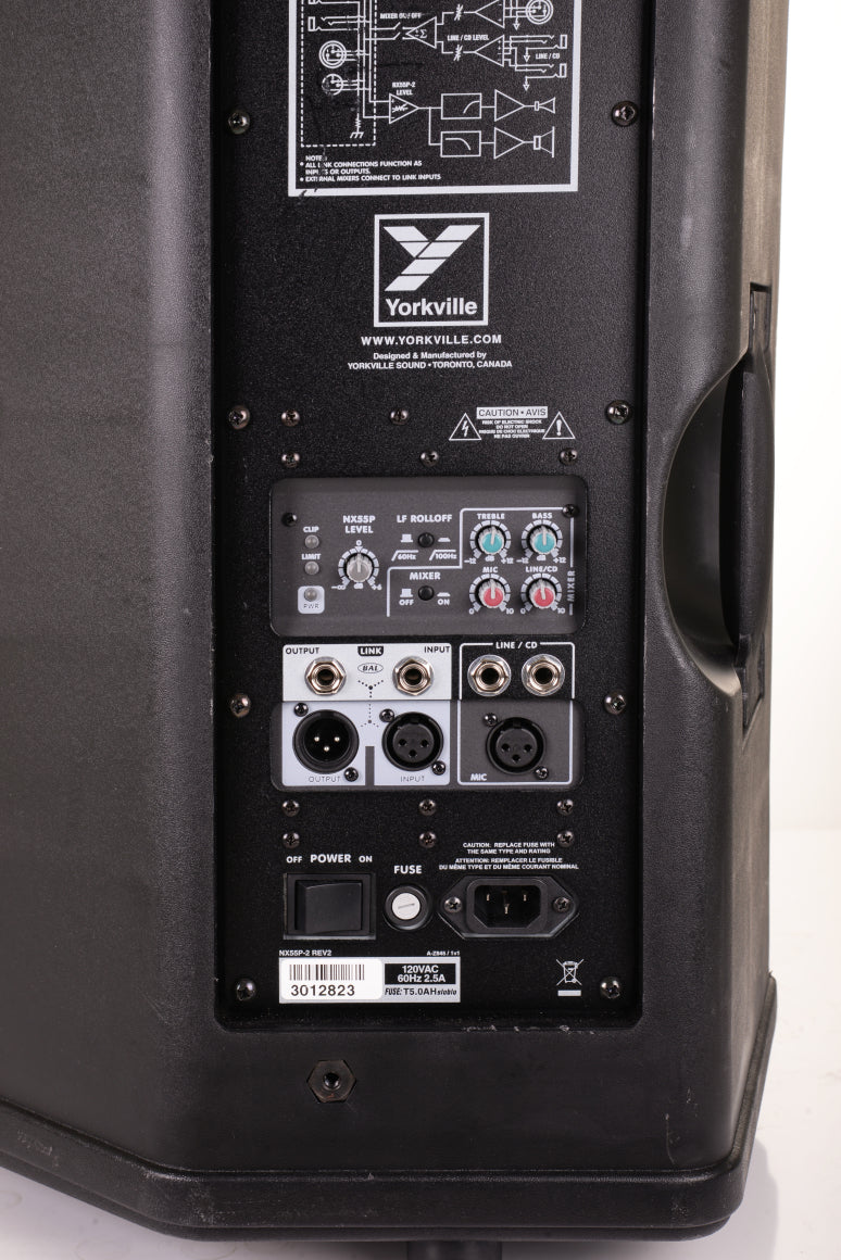 Yorkville-Powered Loudspeaker-NX55P-2