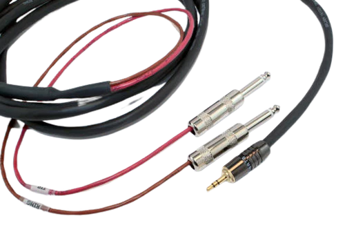 Yorkville PC-10ISMP Standard Series Insert Cable 1/8-inch to 2x 1/4-inch - 10 Feet