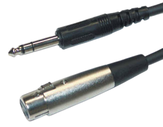 Link Audio A110SXF Link Audio 1/4 TRS-M Balanced to XLR-F - 10 Feet