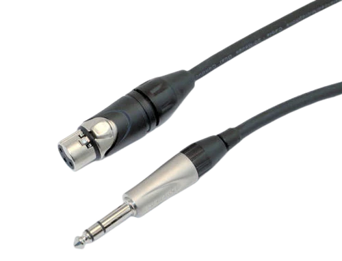 Yorkville PC-15XPSDLX DLX Series Balanced XLR-F to TRS Cable - 15 Feet