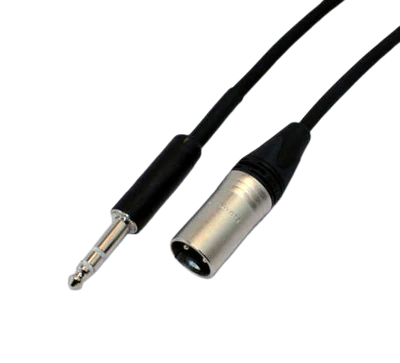 Yorkville Standard Series Balanced XLR-M to TRS Interconnect Cable - 6 Feet