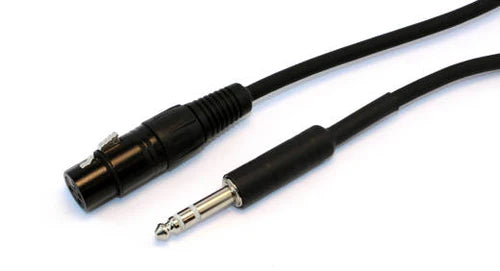 Yorkville PC-6XPS Standard Series Balanced XLR-F to TRS-M Interconnect Cable - 6 Feet