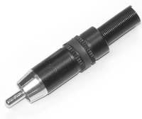 Yorkville-Neutrik Gold Tip RCA Plug-NYS373-0