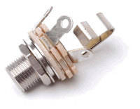 Yorkville-Switchcraft 1/4-Long-Bushing Mono Jack-SWC-L11