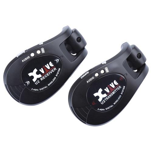 Xvive-Black Rechargeable Wireless Guitar System-XVIVE-U2/BLACK