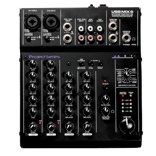 ART-Mixers-Compact & USB-USBMIX6